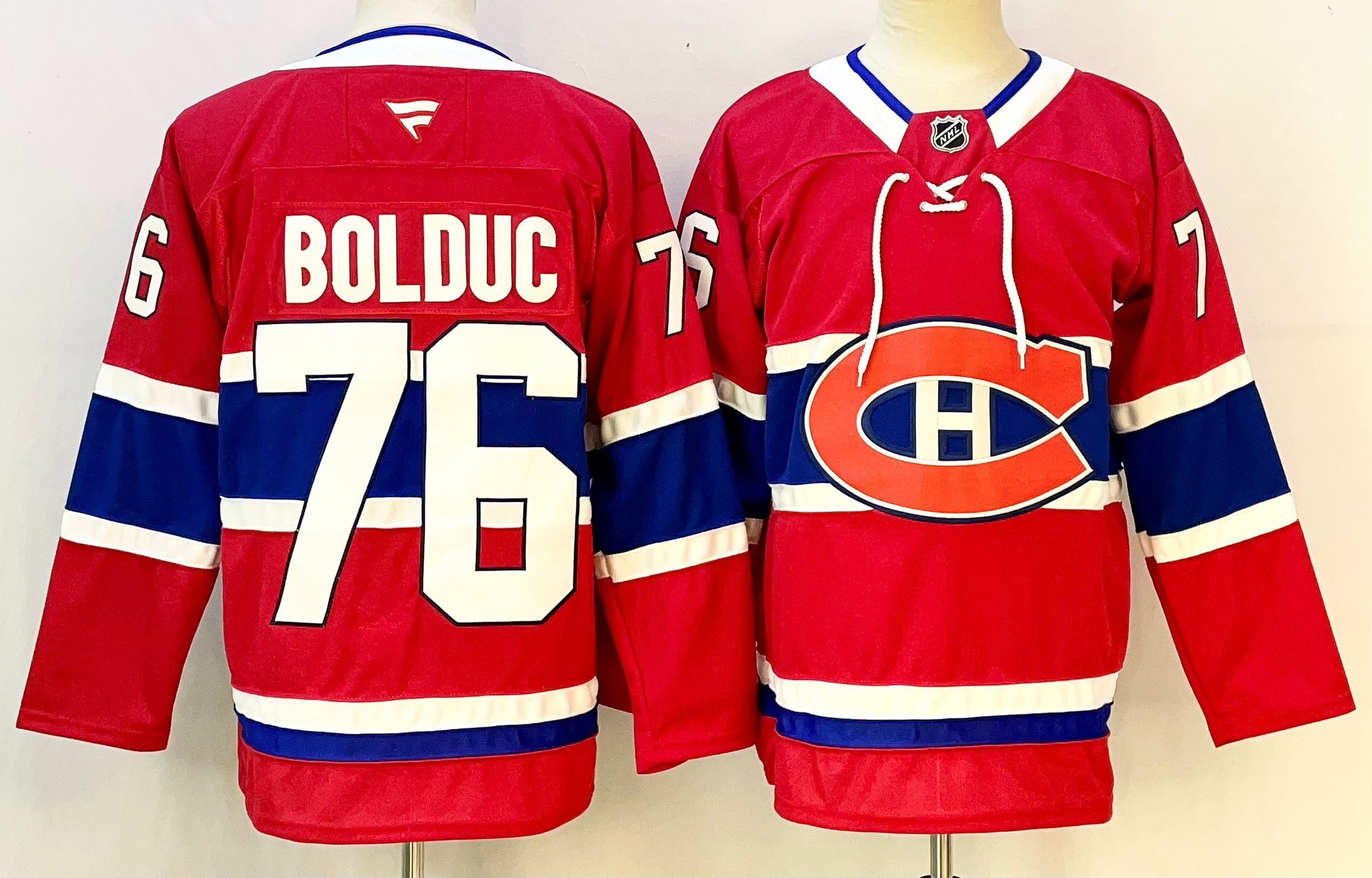 Men Montreal Canadiens #76 Bolduc Red 2026 Adidias NHL Jersey style 001